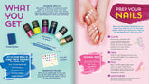 Klutz Metallic Glam Nail Studio, Nail Art Kit - Klutz - The English Bookshop